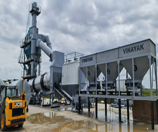 Usine d'Asphalte Mobile in India